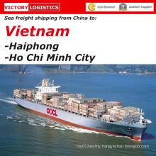 Sea Freight Shipping to Haipong, Ho Chi Minh City Vietnam